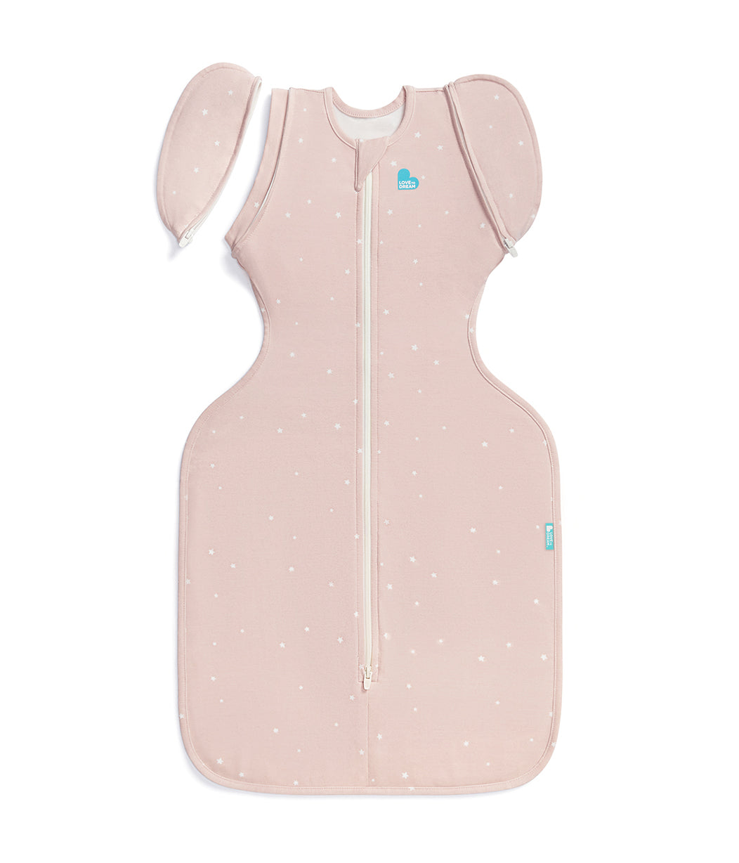 Swaddle Up™ Transition Bag 1.0 TOG Cotton Powder Pink Twinkle