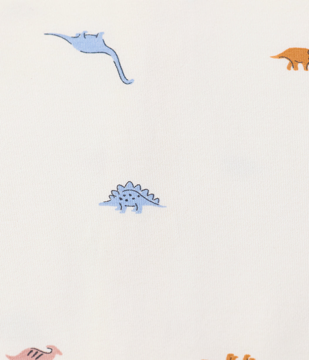 Swaddle Up™ Pucksack 1.0 TOG Baumwolle Creme Dino-Schnarch