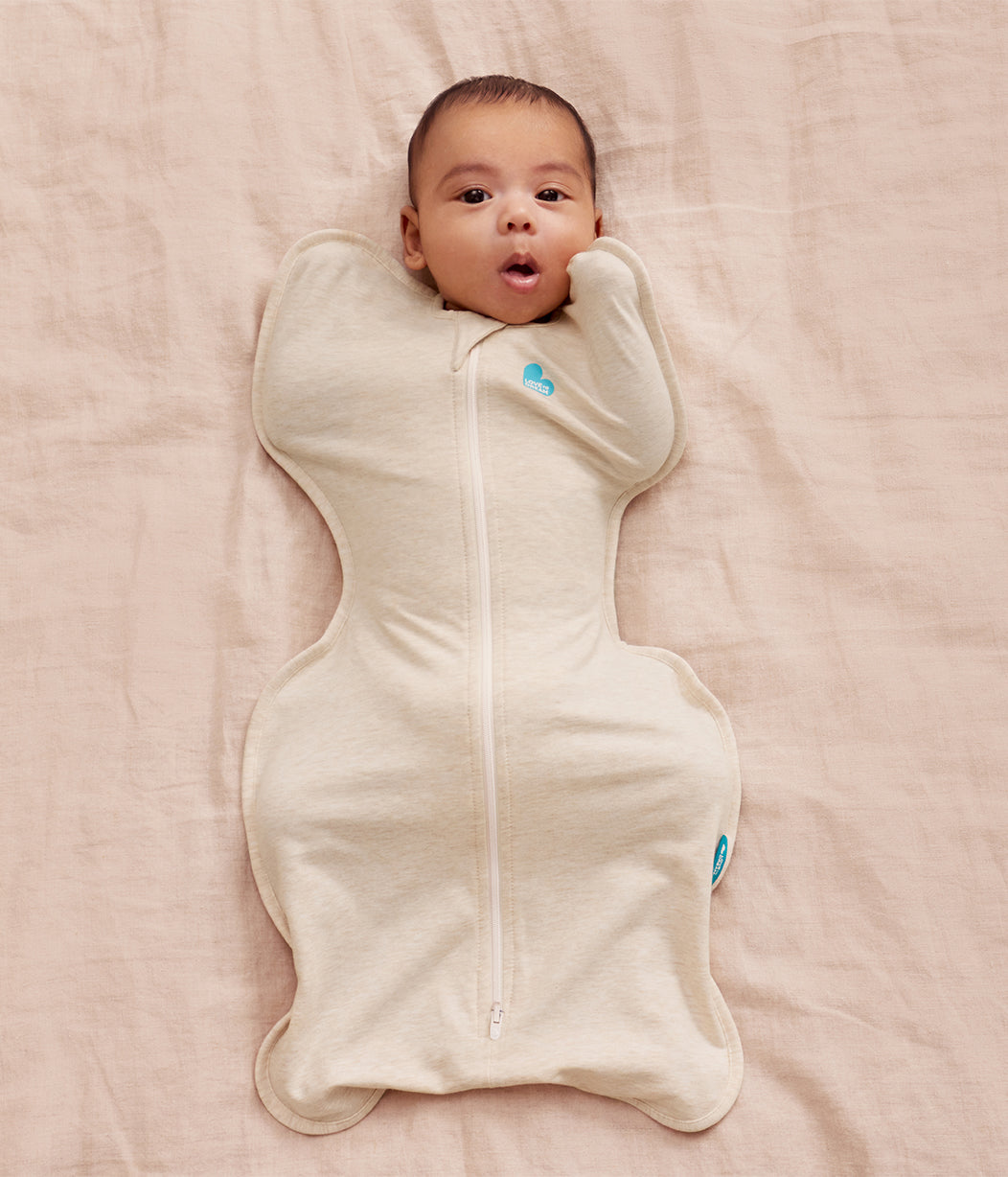 Swaddle Up Starter-Set | 1,0 TOG | Blanc Nuages Lapins | Blanc Rêveur | Chiné Naturel