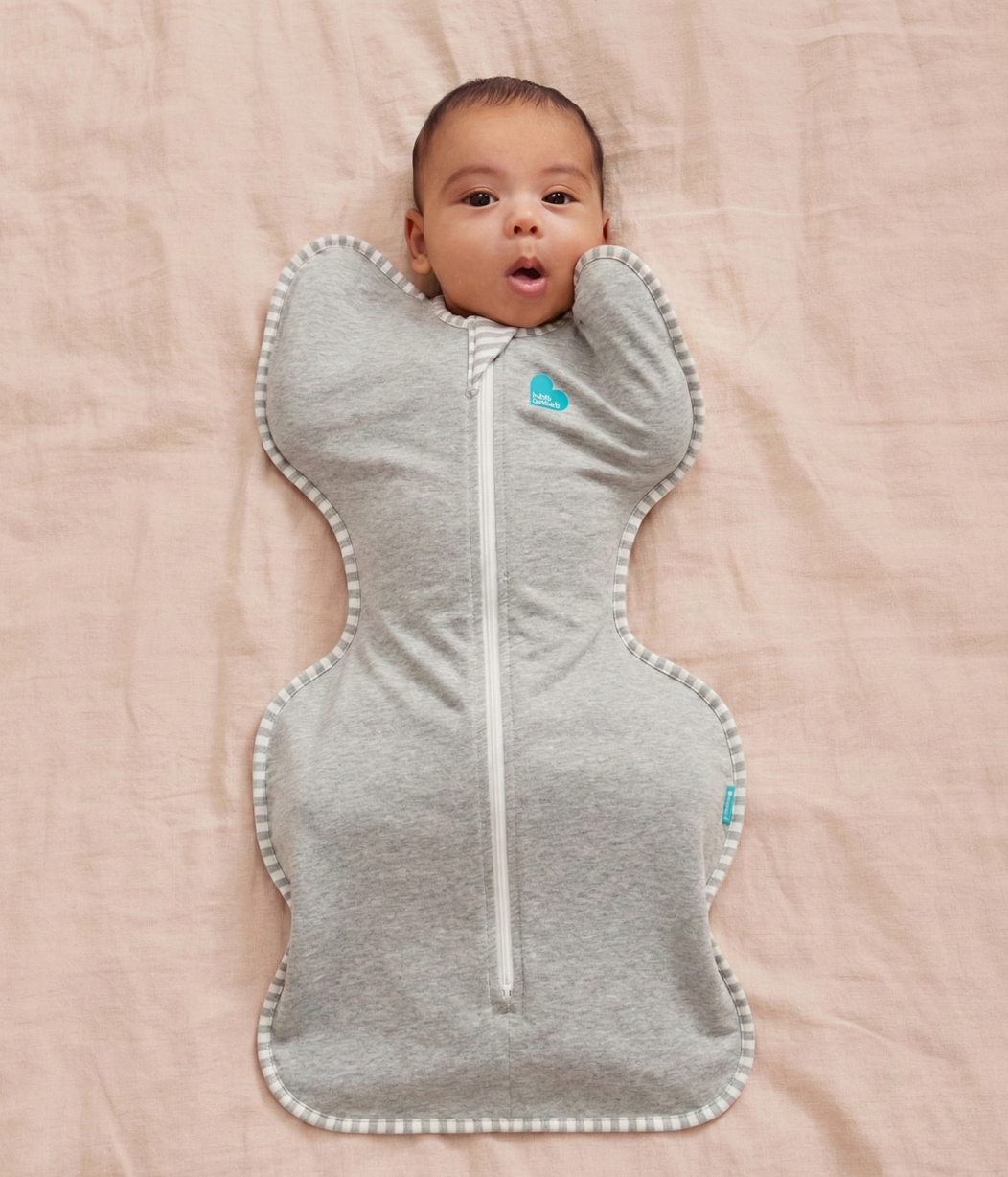 Swaddle Up Starter Set | 1,0 TOG | Blau 2 | Naturmeliert