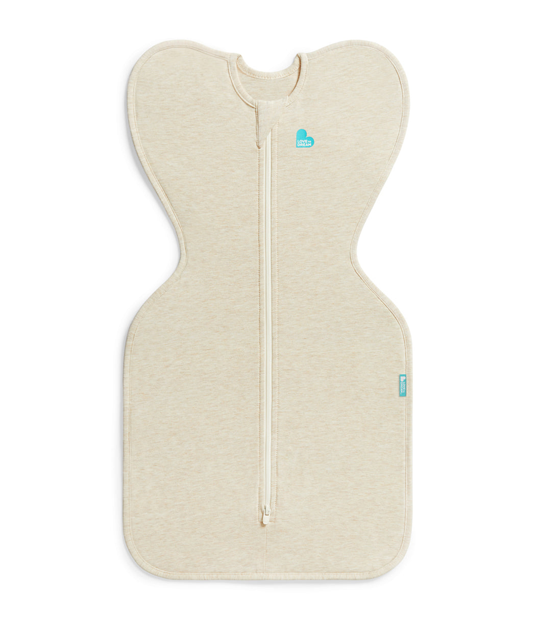 Swaddle Up™ Pucksack 1.0 TOG Baumwolle Naturmeliert