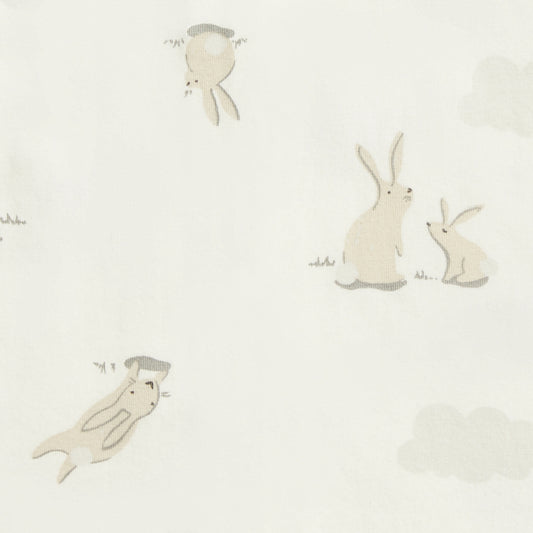 Swaddle Up™ Gigoteuse d’emmaillotage 1.0 TOG Coton Blanc Lapin nuage