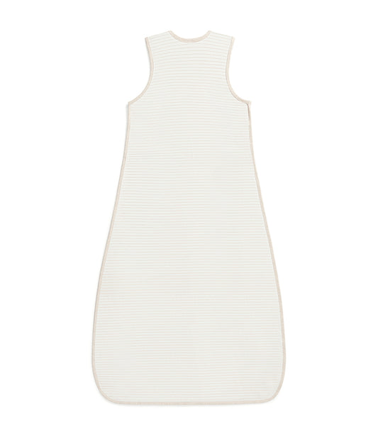 Sleep Bag Sleeveless 0.2 TOG Cotton Tan Breton Stripe