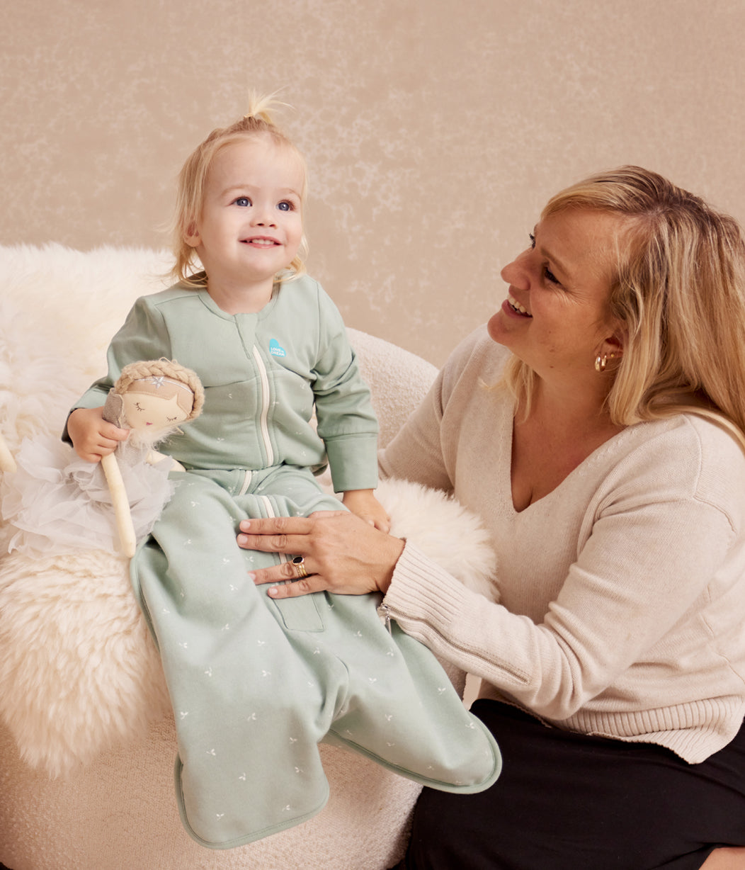 Schlafsack-Set | 1,5 TOG | Oliv Zweige 2 | Naturmeliert Zweige