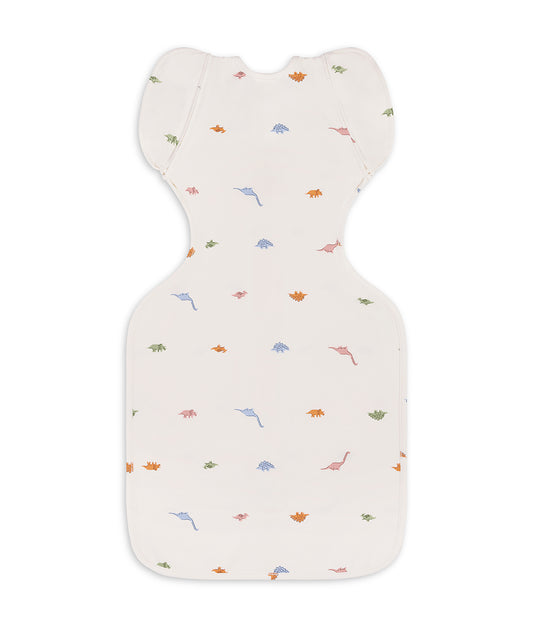 Gigoteuse de transition Swaddle Up™ 2-en-1 1.0 TOG Coton Crème Dino-Ronfleur