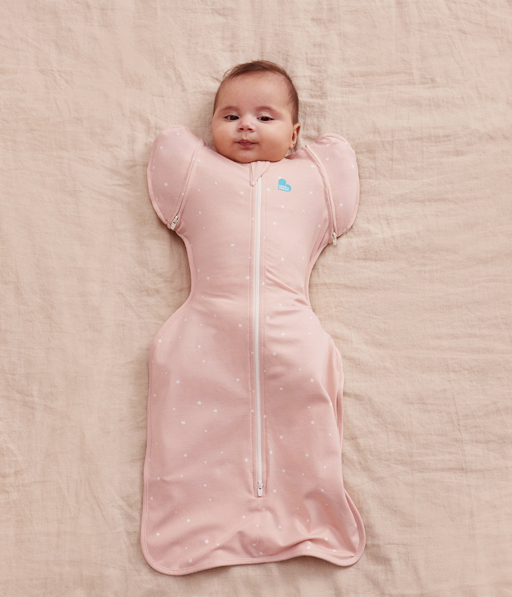 Swaddle Up™ Transition Bag 1.0 TOG Cotton Powder Pink Twinkle