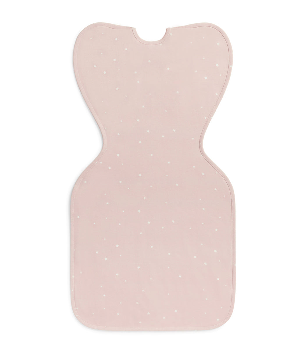 Swaddle Up™ Gigoteuse d’emmaillotage 1.0 TOG Coton Rose Poudré Étoile Scintillante