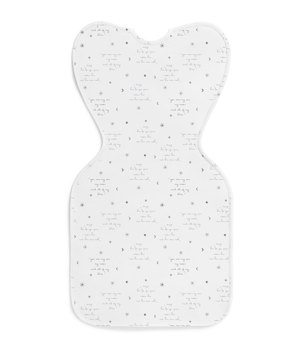 Sac d'emmaillotage Swaddle Up™ 0,2 TOG Coton Blanc Tu es mon
